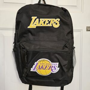 Los Angeles Lakers NBA Black Backpack